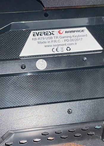 RAMPAGE Çok Renkli Işıklı Mekanik Klavye - Görsel 7