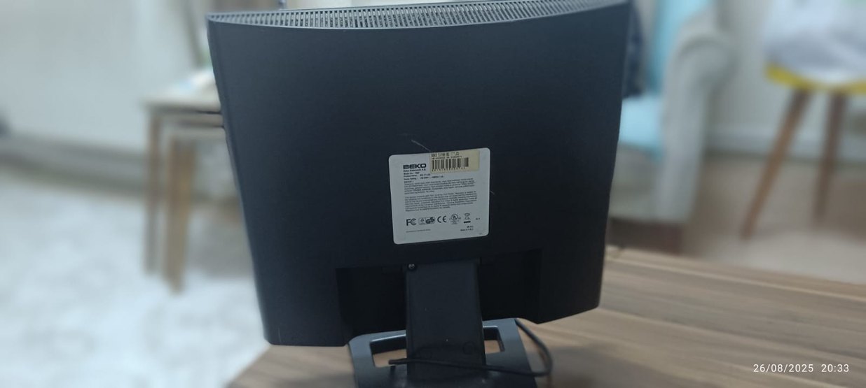 Siyah BEKO Monitör - Görsel 2