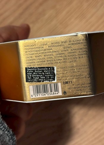 KayAli Invite Only Amber 23 Kadın Parfümü - Görsel 6