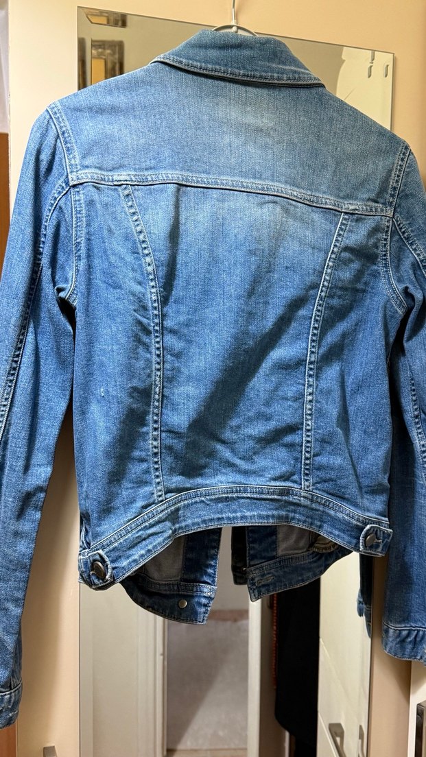 Zara Kadın Kot Ceket - Görsel 3