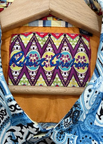 Mavi Bohem Uzun Kollu Gömlek - Görsel 2