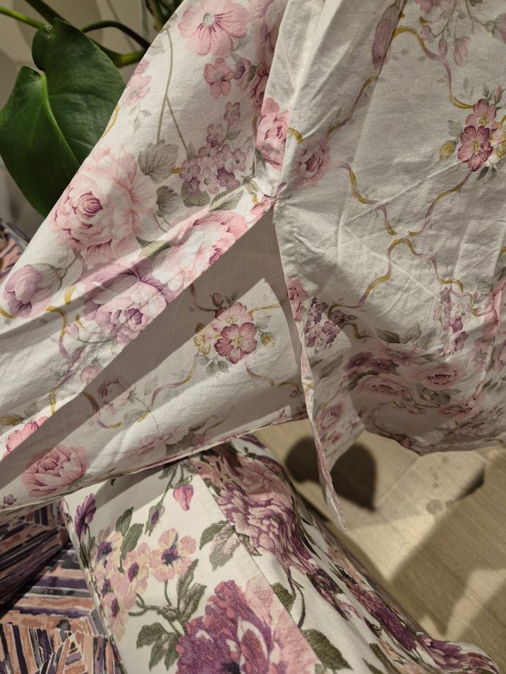 Çiçek Desenli Uzun Kadın elbise - Görsel 4