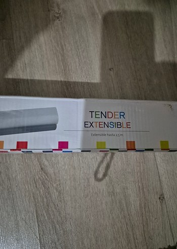 Duvara Monte Beyaz Kurutma Askısı - Görsel 2