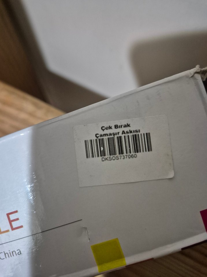 Duvara Monte Beyaz Kurutma Askısı - Görsel 3