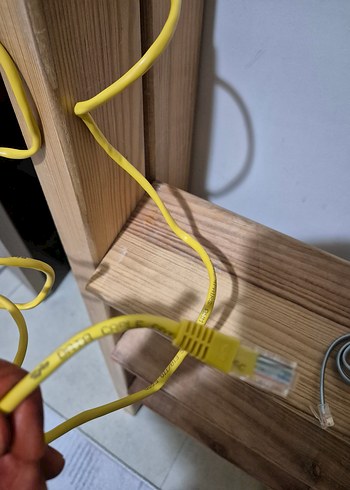 Sarı ve Gri Ethernet Kablosu Seti - Görsel 2