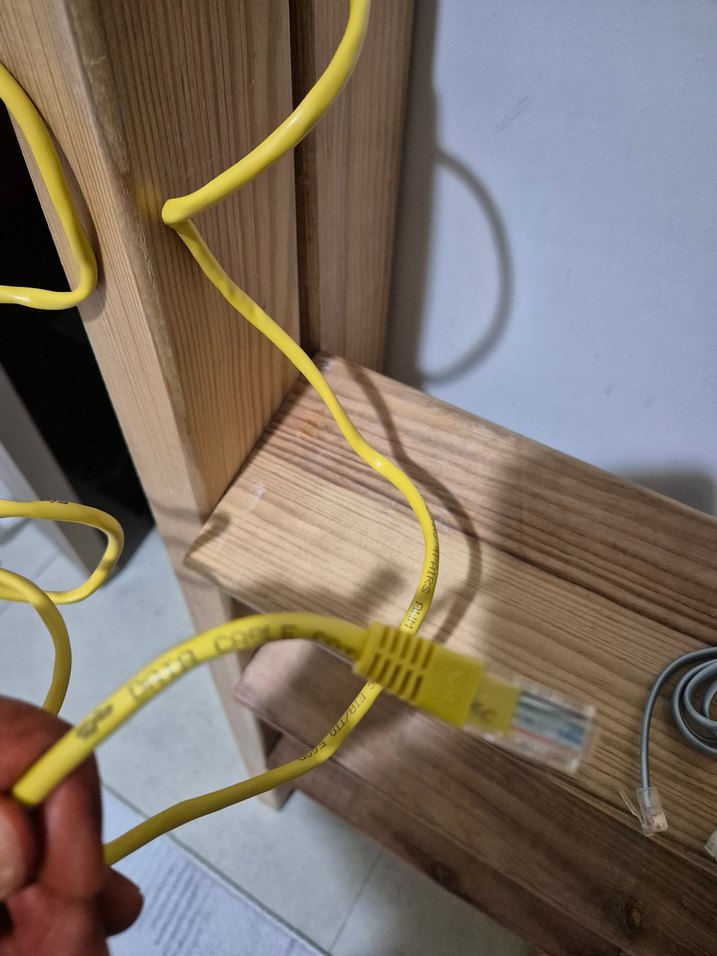 Sarı ve Gri Ethernet Kablosu Seti - Görsel 2