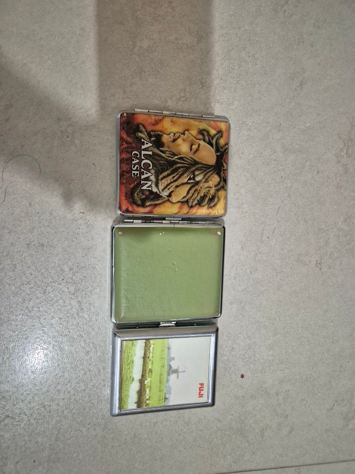 Vintage Baskılı Parlak Erkek Kartlık - Görsel 2