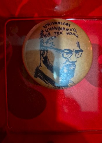 Kahverengi Vintage Erkek Rozet