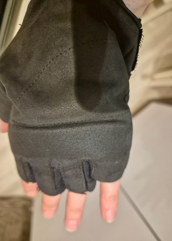 CORENGTH Siyah Baskılı kadın Eldiven - Görsel 2