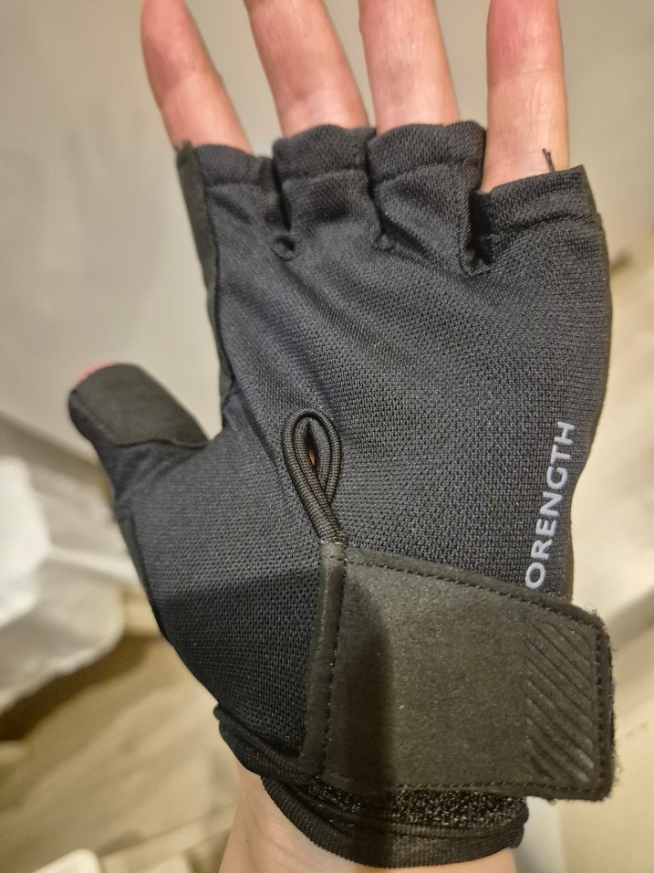 CORENGTH Siyah Baskılı kadın Eldiven - Görsel 3