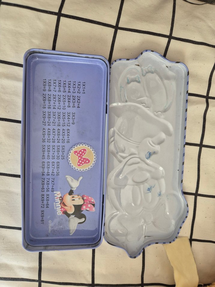 Minnie Mouse Pembe Renkli metal Kalem kutusu - Görsel 2