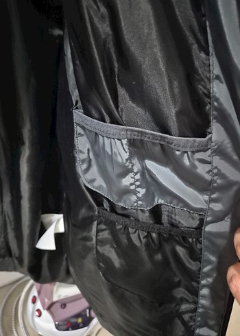 Gri Erkek Street Style Yumuşak Şişme Mont - Görsel 4