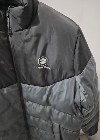 Gri Erkek Street Style Yumuşak Şişme Mont - Görsel 2