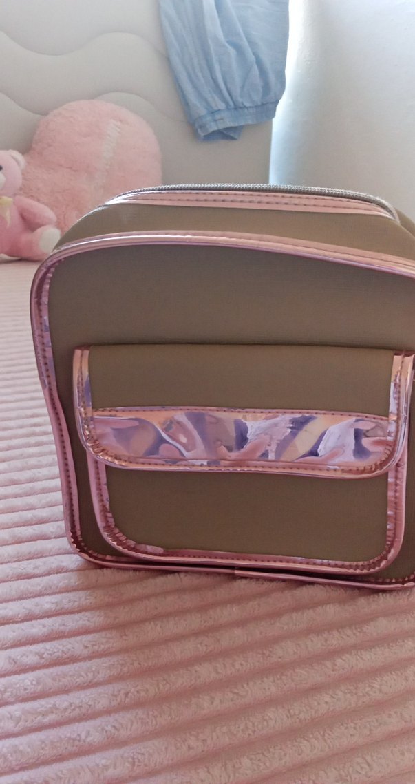 Bej Pastel Kadın Sırt Çantası - Görsel 5