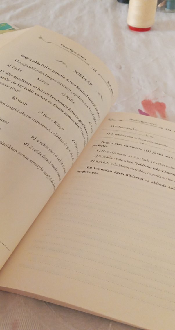 Dinim Öğreniyor Çocuk Kitabı - Görsel 2