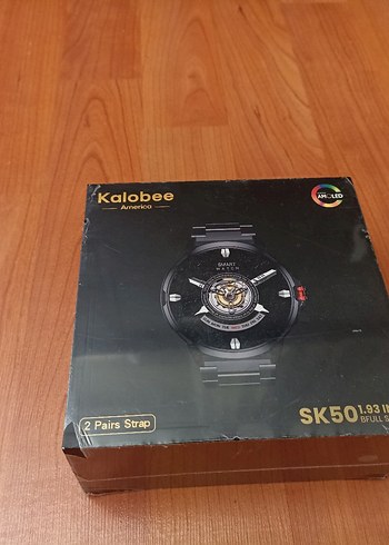 Kalobee SK501 Akıllı Saat Siyah 2 Kayışlı