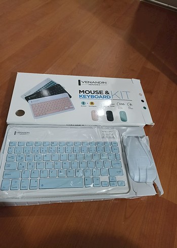 Venandin Mavi Klavye ve Mouse Seti - Görsel 2
