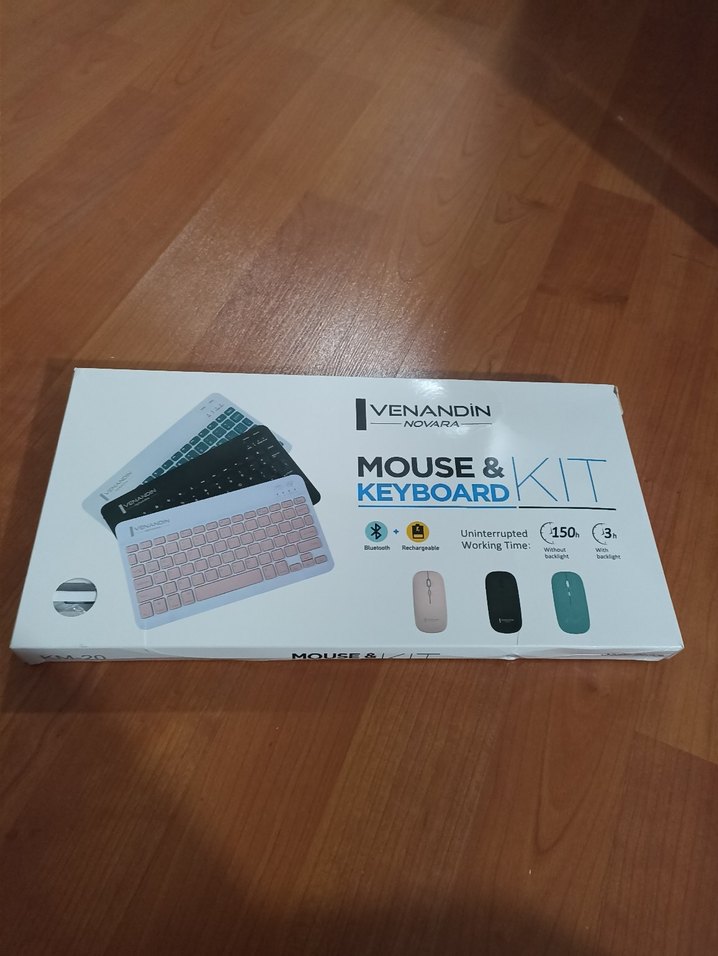 Venandin Mavi Klavye ve Mouse Seti - Görsel 3