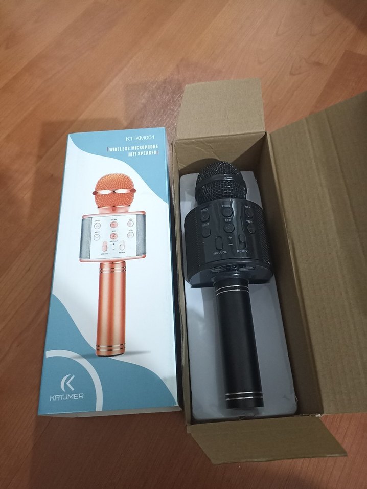 Kablosuz Karaoke Mikrofonu KAITUMER - Görsel 2