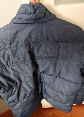 Düğmeli Denim Erkek mont - Görsel 3