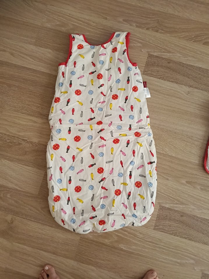 Renkli Desenli Çocuk Uyku Tulumu - Görsel 3