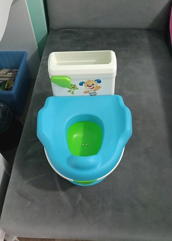 Mavi Bebek Lazımlık ve Tuvalet Eğitimi Seti - Görsel 2