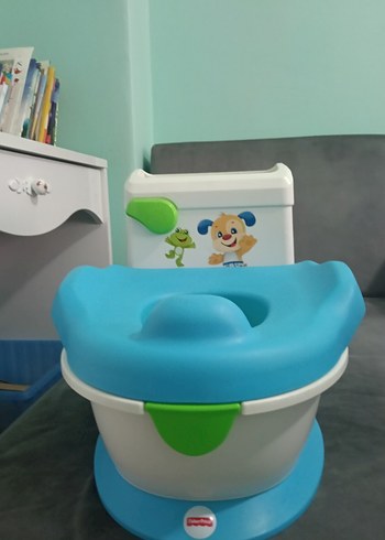 Mavi Bebek Lazımlık ve Tuvalet Eğitimi Seti - Görsel 3