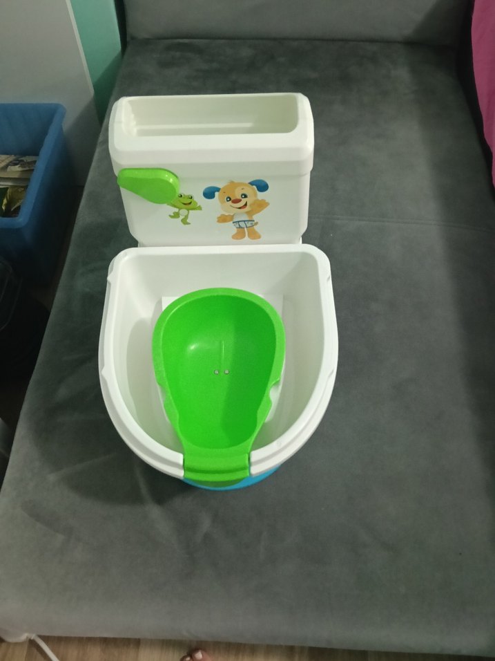 Mavi Bebek Lazımlık ve Tuvalet Eğitimi Seti - Görsel 5