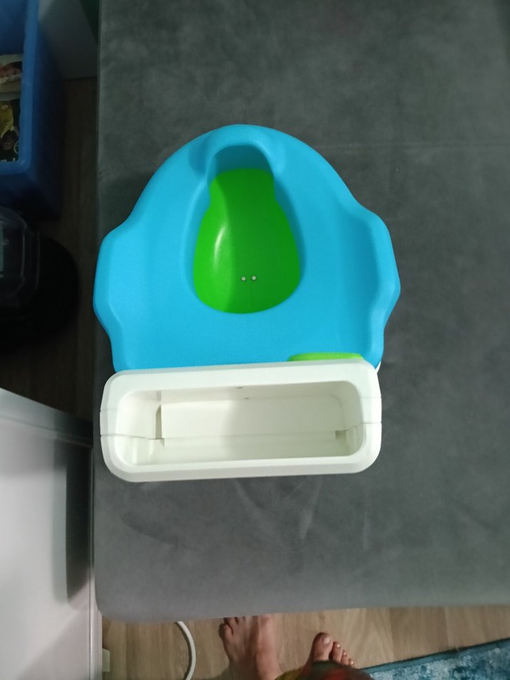 Mavi Bebek Lazımlık ve Tuvalet Eğitimi Seti - Görsel 4