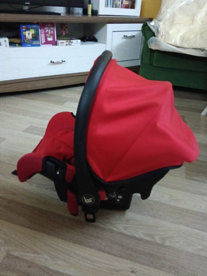 Kırmızı Bebek Oto Koltuğu YOYKO - Görsel 4