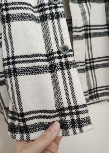 Lc Waikiki Düğmeli Ekoseli unisex  oduncu Gömlek - Görsel 3