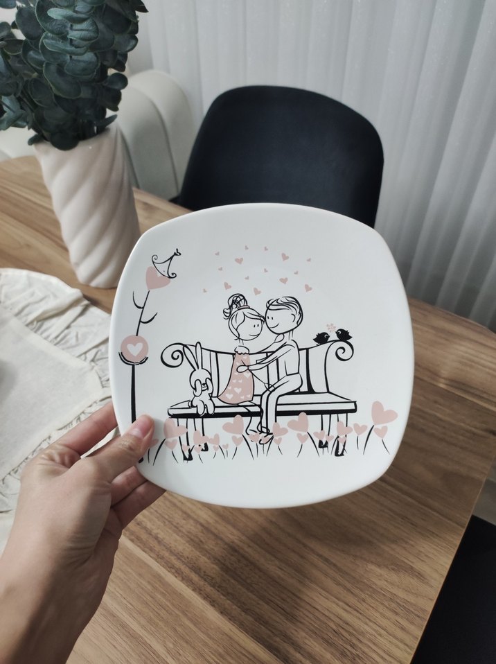 12 adet pasta tabağı - Görsel 2