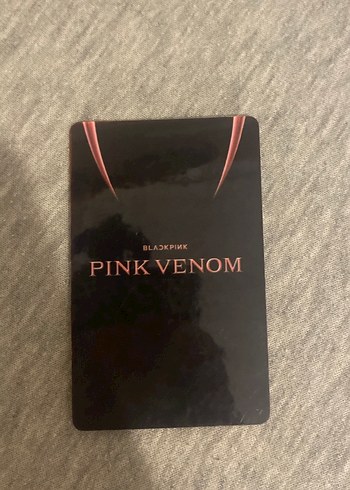 Blackpink jisoo pink venom fotocart - Görsel 2