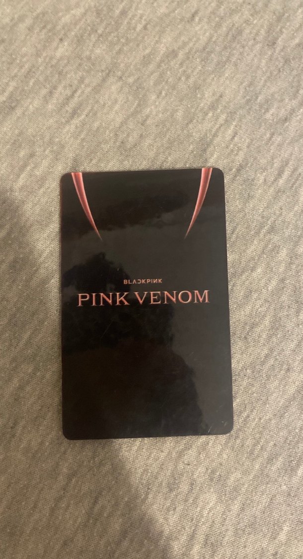 Blackpink jisoo pink venom fotocart - Görsel 2