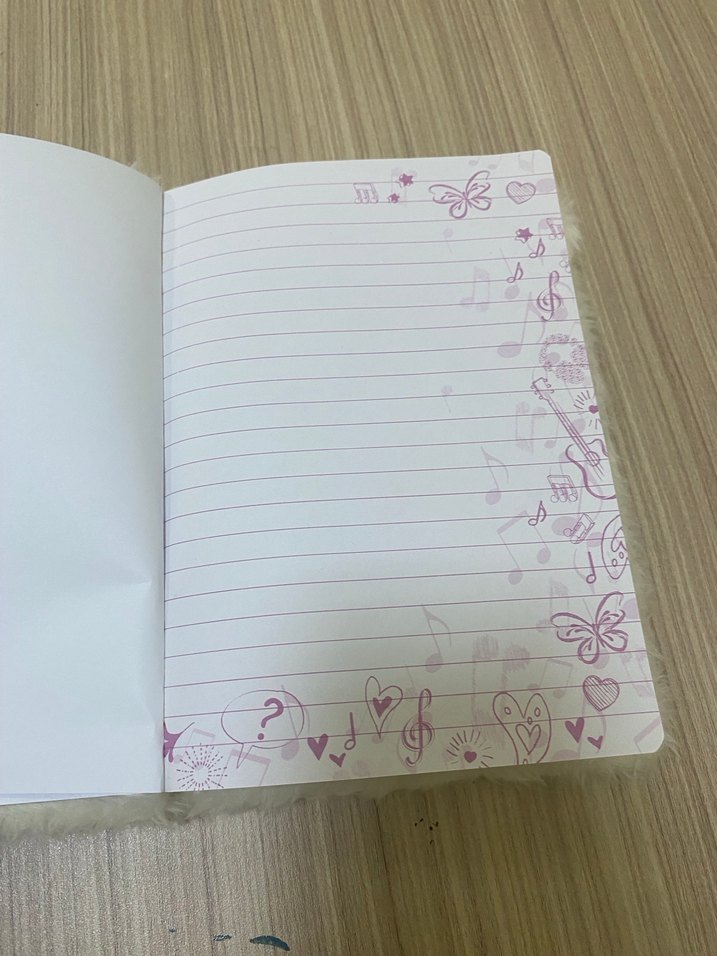 Yıldızlı peluş defter - Görsel 2