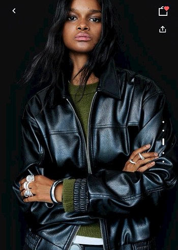 Bershka Deri Ceket - Görsel 4