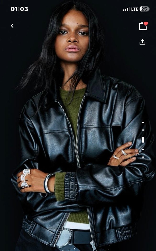 Bershka Deri Ceket - Görsel 4