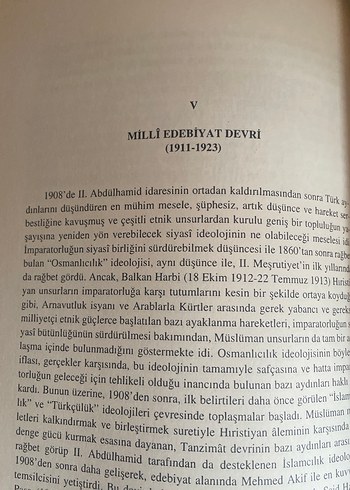 Beden Renk Modern Türk Edebiyatının Ana Çizgileri 1860-1923