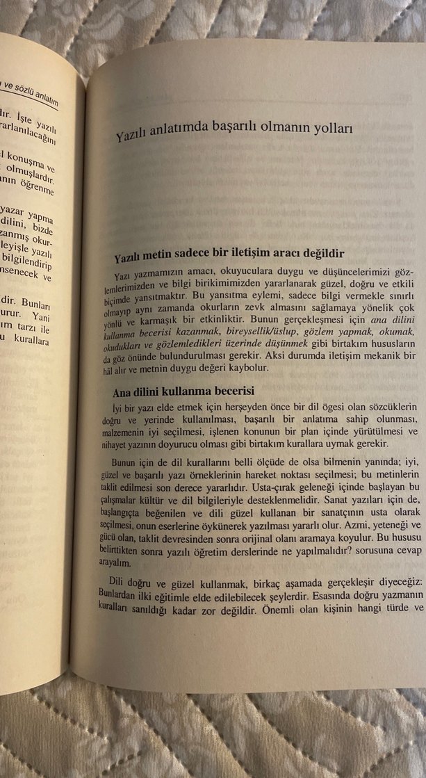 Yazılı ve Sözlü Anlatım Kitabı - Görsel 3