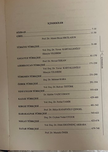 Türk Lehçeleri Grameri Kitabı