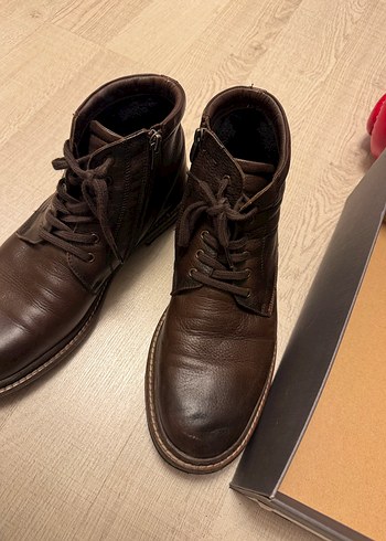 Kahverengi Deri Erkek Bot - Görsel 2