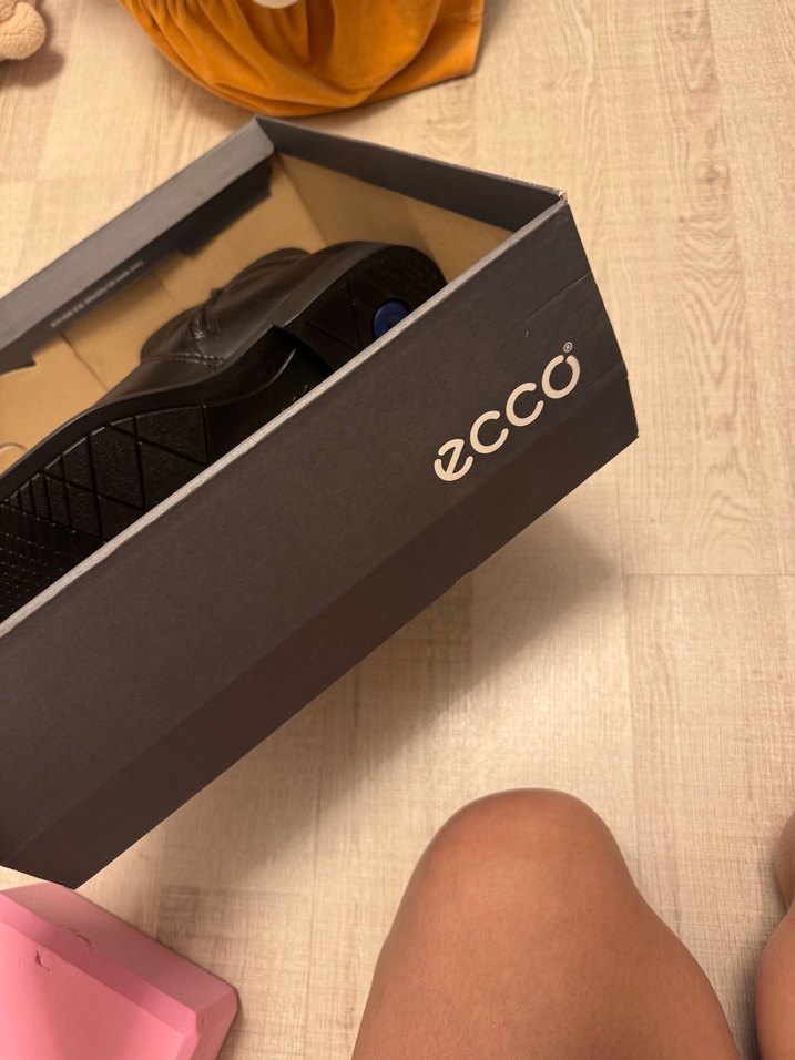 Siyah Deri Fermuarlı Erkek Bot ecco - Görsel 2