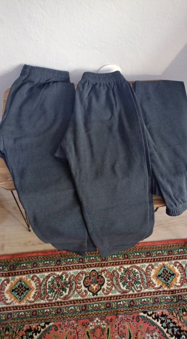 Gri Midi Denim Kadın Pantolon - Görsel 3