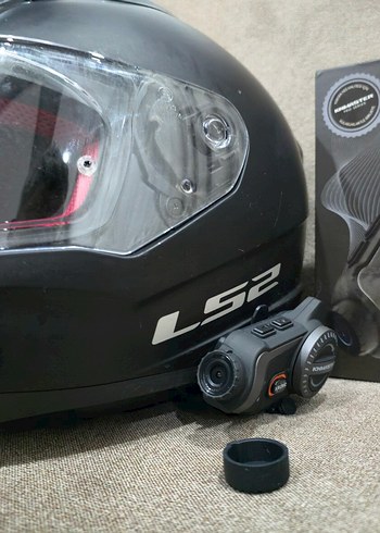 KnMaster KN1200C (PRO) Kameralı Motosiklet Bluetooth İntercom - Görsel 2