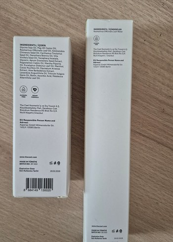 The CEEL Biberiye Saç Yağı ve Saf Biberiye Suyu Seti - Görsel 2