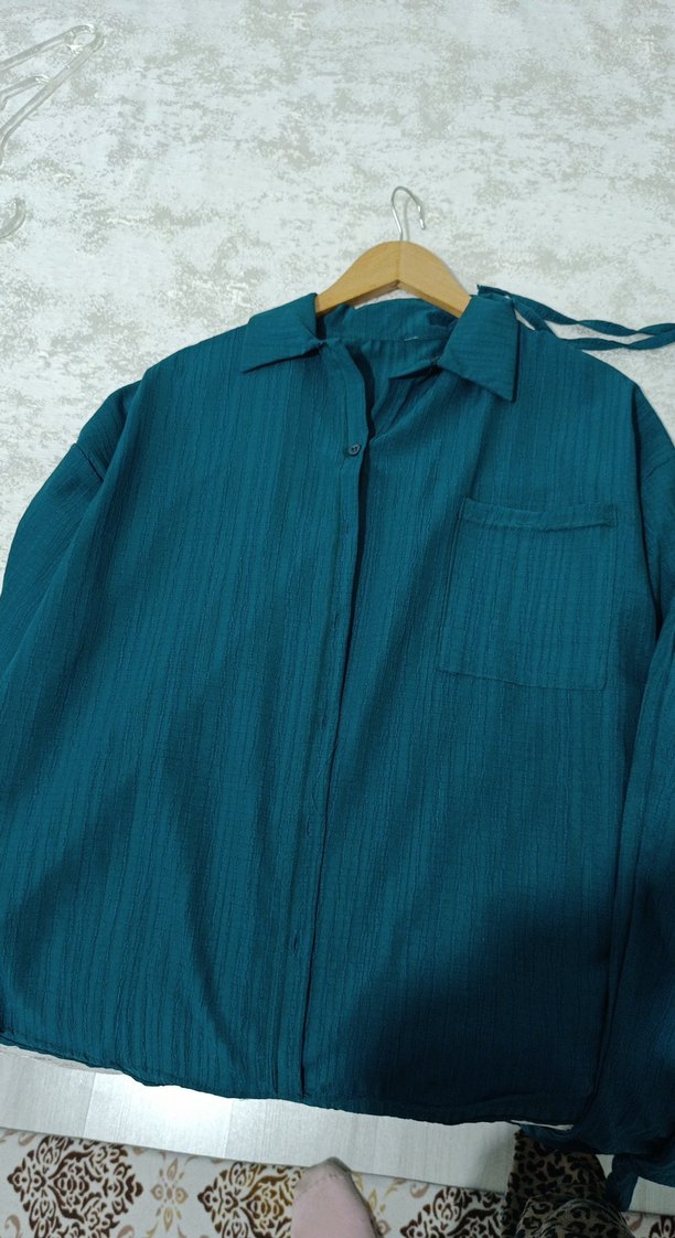 Lacivert Düğmeli Erkek Bohem Pijama Takımı - Görsel 2