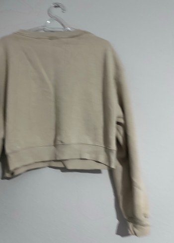 Bej Paris Baskılı Kadın Sweatshirt - Görsel 3