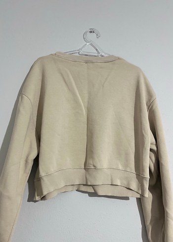 Bej Paris Baskılı Kadın Sweatshirt - Görsel 4