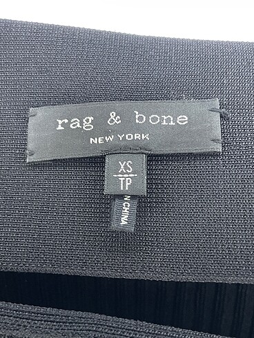 xs Beden siyah Renk Rag & Bone Midi Etek %70 İndirimli.