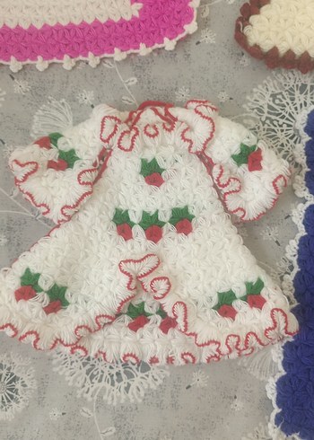 Renkli El Örgüsü Banyo lifleri - Görsel 5